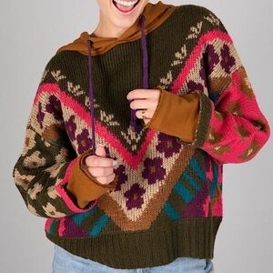 ✨ Natural Life - Bohemian Sweater - Size S/M ✨